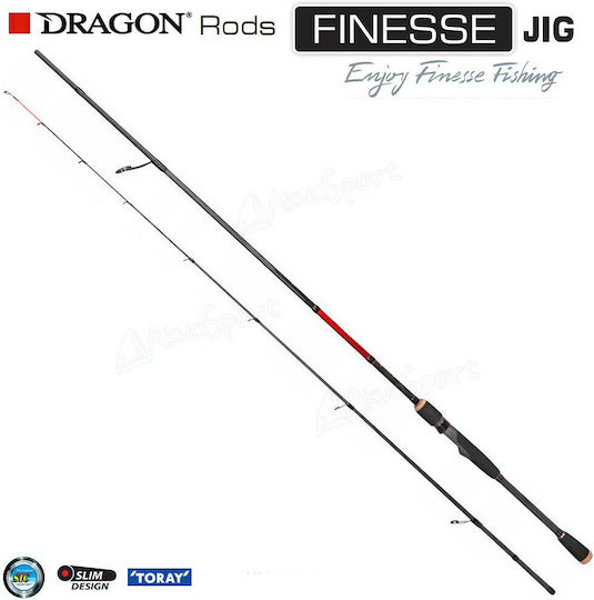Dragon Finesse Jig Риболовен прът за Спининг 2.13м 2-12гр