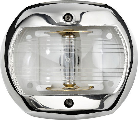 Osculati Boat Lighting Without Poles Oval Inox Light for Vessels Up to 12m 14.240