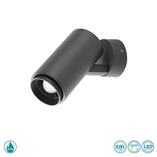 Faro Barcelona Plom Επιτοίχιο Εξωτερικό Σποτ LED IP54 9W