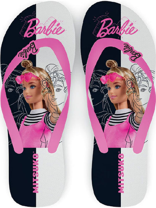 Mitsuko Șlapi pentru copii Flip Flops Barbie Fu...