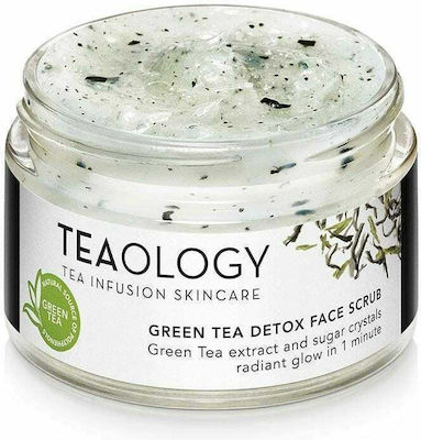 Teaology Green Tea Detox Scrub pentru Față 50ml