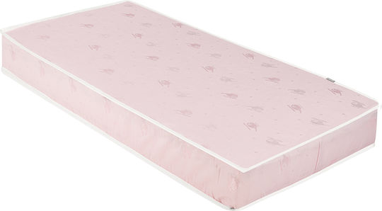 Kikka Boo Mattress Crib Cococraft - Helicopter Pink with Coconut Fiber 60cmx120cmx15cm