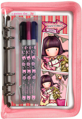 Santoro First Prize Kids Stationery Set with Notepad, Pen and Pencil Case