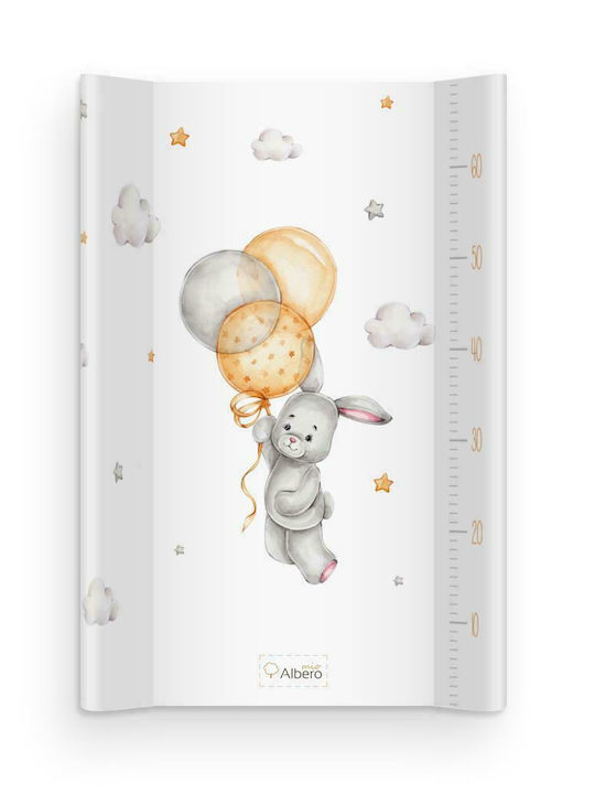 Albero Mio Soft Changing Pad Rabbit made of Fabric White 47x70cm