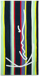 Karl Kani Signature Stripe Beach Towel 140x71cm.