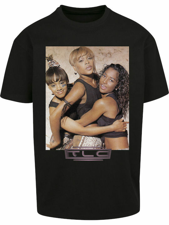 Mister Tee TLC Group T-shirt Μαύρο Βαμβακερό Mister Tee TLC Group T-shirt Μαύρο Βαμβακερό
