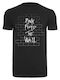 Merchcode The Wall Tricou Pink Floyd Negru Bumbac MC618-00007