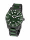 Jacques Lemans Men's Watch 42mm Battery with Ceramic Bracelet