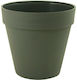 Sic Plast Deco Γλάστρα Πλαστική Ανθρακί 18x18x17εκ.