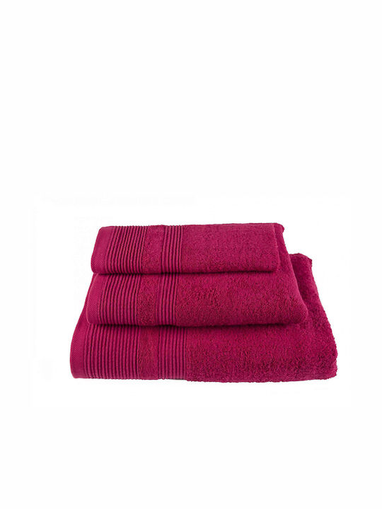 Astron Italy Hand Towel 30x50cm. Bordeaux Weight 550gr/m²