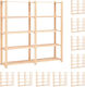 Bibliothek Beige 170x38x170cm