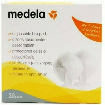 Medela Επιθέματα Στήθους Safe & Dry 30τμχ