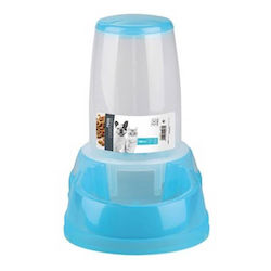 M-Pets Automatic Plastic Bowl with Container Food 2.5lt M-Pets Automatic Plastic Bowl with Container Food 2.5lt
