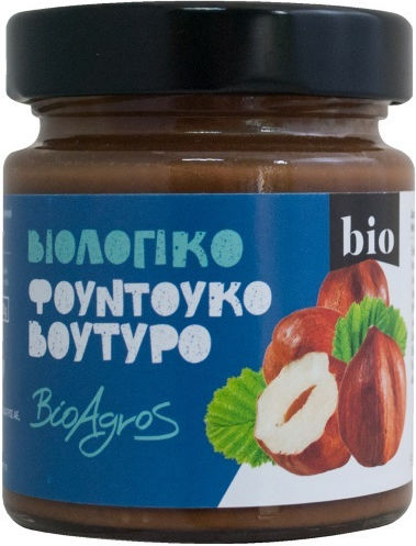 Vio Agros Bio-Produkt Haselnuss-Butter 180gr