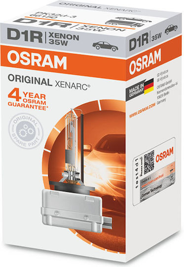 Osram Лампи Автомобила Xenarc D1R Ксенон 4500К Неутрално бяло 85V 35W 1бр