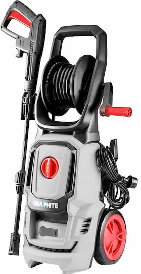 Graphite Pressure Washer Electric 1600W with Pressure 90bar and Metal Pump