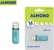 Almond Prime Stick USB 2.0 32GB Albastru