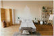 Excellent Houseware Moskitonetz für Einzelbett in weißer Farbe, 650x230cm Camping Mückennetz Weiß 650x230x230cm.