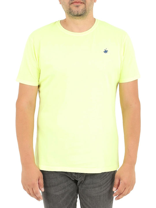 Beverly Hills Polo Club T-shirt Fluo Yellow