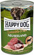 Happy Dog Neuseeland Lamm Wet Food Dogs in Cans with Lamb Grain-Free 400gr