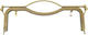Faitakis Pack Zubehör für Gestrickte Tasche Gold