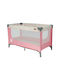 Bebe Stars Journey Bunny Loc de joacă cu Saltea Roz 125x65cm