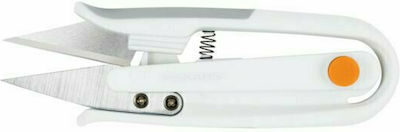 Fiskars Ultrasharp Thread Snip Scissors for Crafts with Stainless Steel Blade White