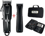 Wahl Professional Professional Cordless Combo Rechargeable Hair Clipper Set Black 08592-017