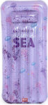 Legami Milano Jellyfish Glitter Παιδικό Φουσκωτό Στρώμα Θαλάσσης Μωβ με Glitter 175εκ.