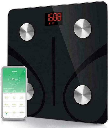OrthoDynamic Smart Cantar cu Bluetooth in culoare Negru 26145
