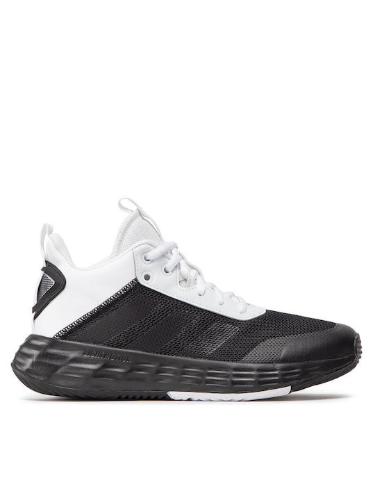 Own the Game 2.0 Ψηλά Μπασκετικά Παπούτσια Core Black / Cloud White