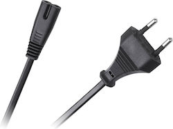 Cabletech Euro - IEC C7 Cable 1.8m Μαύρο DM-4017-1.8