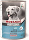 Morando Professional Wet Food Dogs in Cans with Fish 400gr