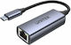 Unitek U1323A Αντάπτορας Δικτύου USB-C με Ενσύρματη Σύνδεση Ethernet