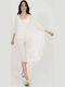 Doca Women's Caftan Beachwear White