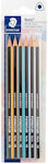 Staedtler Pastel Noris Pencil HB 6pcs