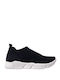 Sports Shoes Sneaker Sock - Black