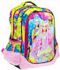 Gim School Bag Backpack Elementary, Elementary Multicolored