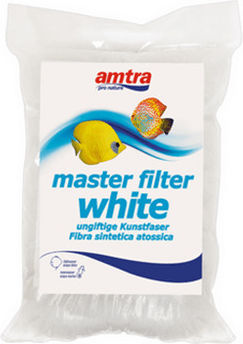Amtra Master Filter White Fiberglass for Aquarium Filtering 250gr 1pcs