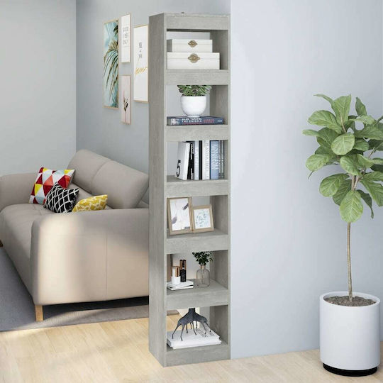 Bibliothek Grau 40x30x198cm