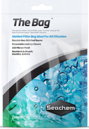 Seachem The Bag Accessories for Aquarium Filtering Filter Media Sock 1pcs