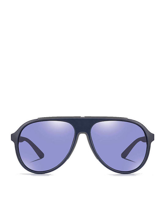 Moscow Mule Unisex Sunglasses with Blue Plastic...