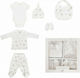 Cangaroo Newborn Clothing Set Milky Way for Boy 6pcs