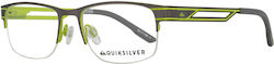 Quiksilver Ανδρικός Μεταλλικός Σκελετός Γυαλιών σε Πράσινο Χρώμα EQYEG03052-AYEL