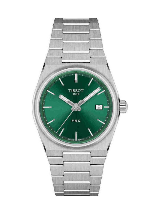 Tissot PRX Women's Watch with Silver Metal Brac...
