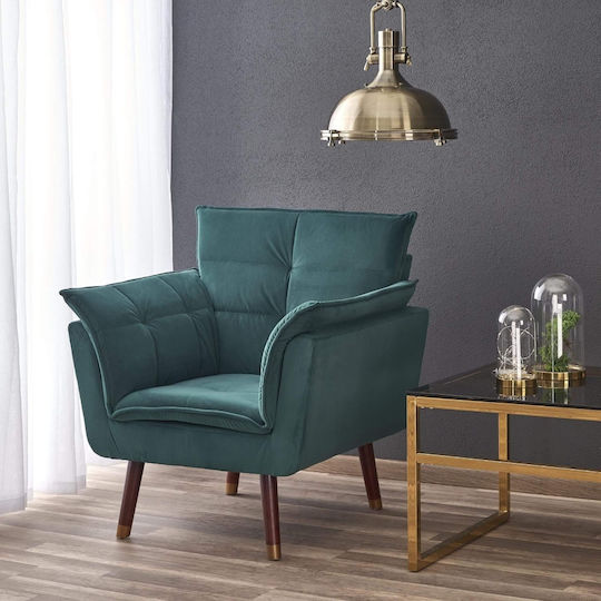 Πολυθρόνα Stoick 80x73x84cm Πράσινο Πολυθρόνα Stoick 80x73x84cm Πράσινο