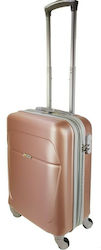 RCM 8011 Cabin Travel Suitcase Hard Pink with 4 Wheels Height 49cm