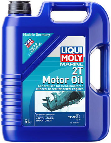 Liqui Moly Marine 2T Boat Lubricant Oil for Two-Stroke Engines 5lt