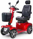 Promoting Medical PE0705 Αναπηρικό Αμαξίδιο Scooter 135cm Κόκκινο
