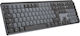 Logitech MX Mechanical Tactile Kabellos Bluetooth Nur Tastatur Englisch US